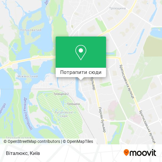 Карта Віталюкс