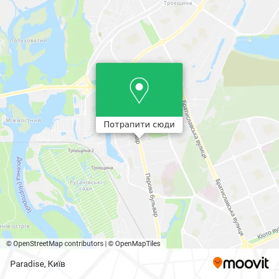 Карта Paradise