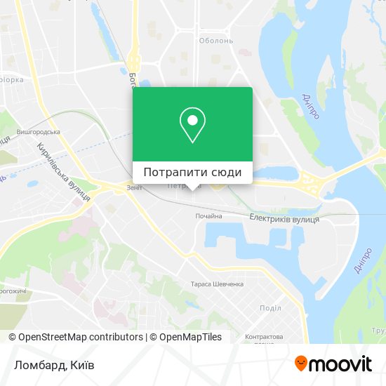 Карта Ломбард