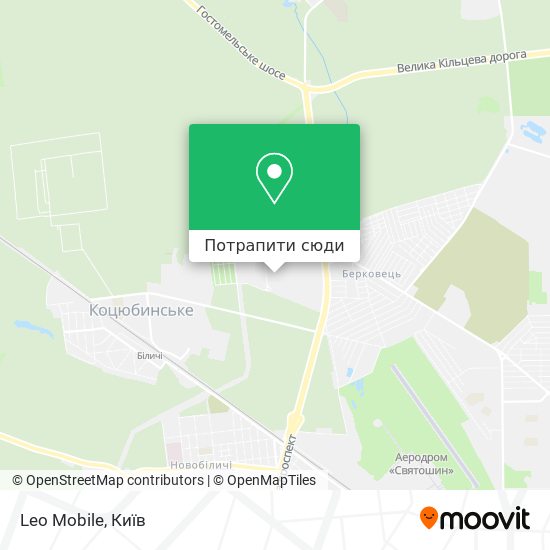 Карта Leo Mobile