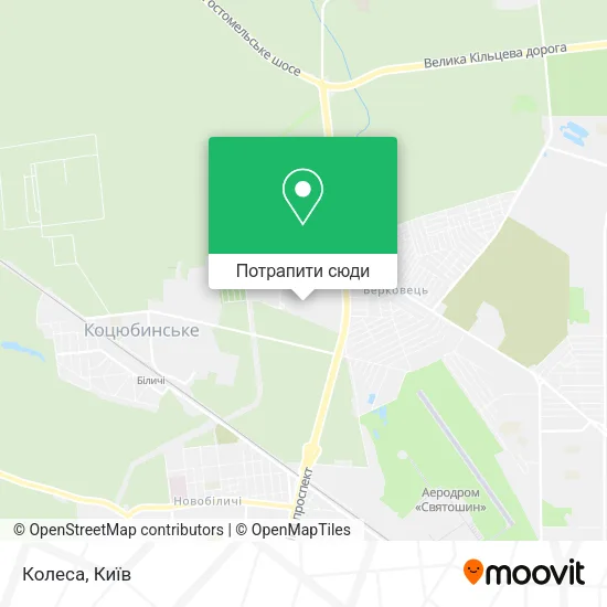 Карта Колеса