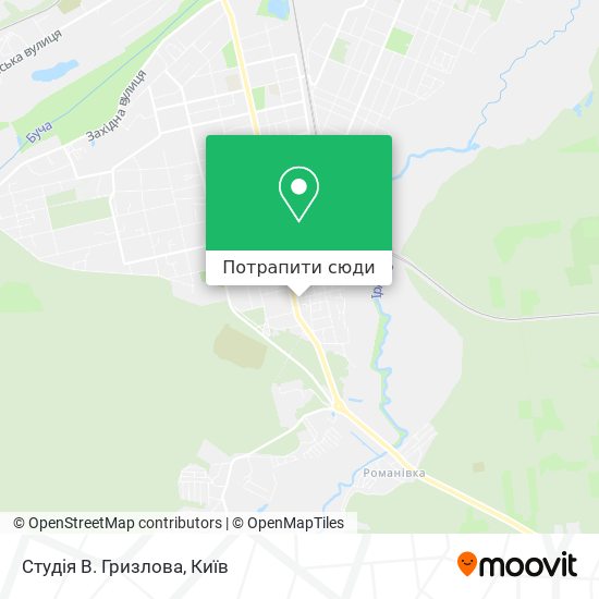 Карта Студія В. Гризлова