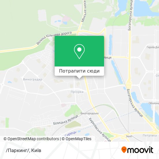 Карта /Паркинг/
