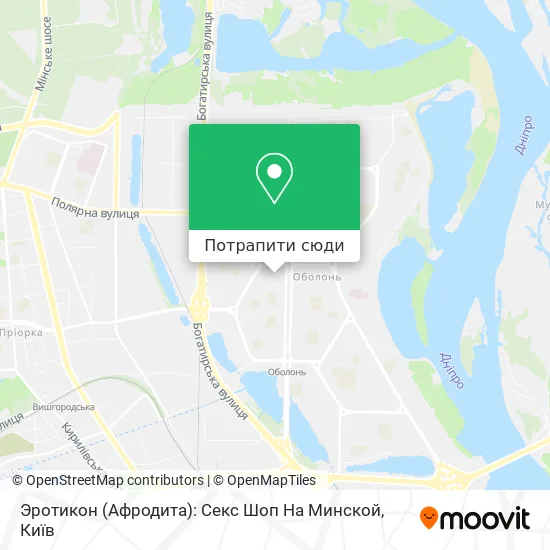 Карта Эротикон (Афродита): Cекс Шоп На Минской