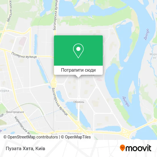 Карта Пузата Хата