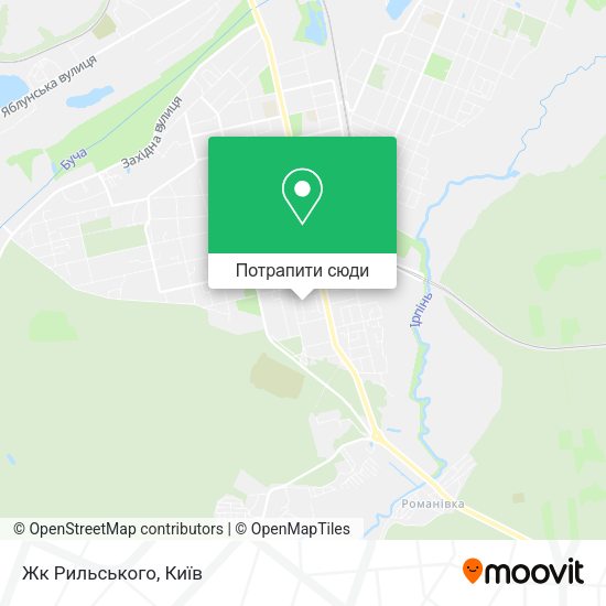 Карта Жк Рильського