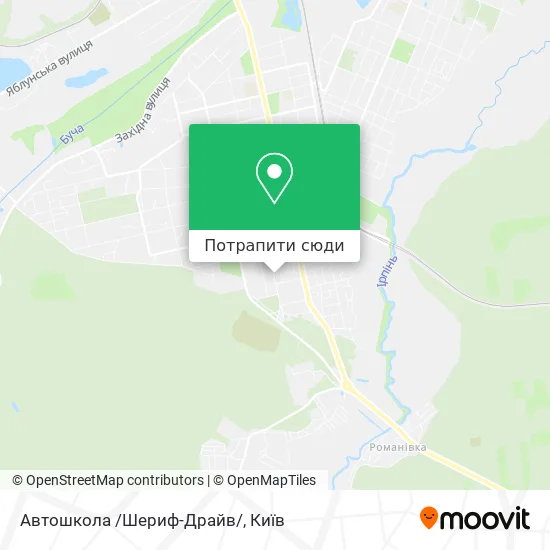 Карта Автошкола /Шериф-Драйв/