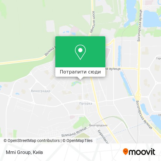 Карта Mmi Group