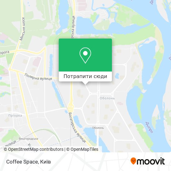 Карта Coffee Space