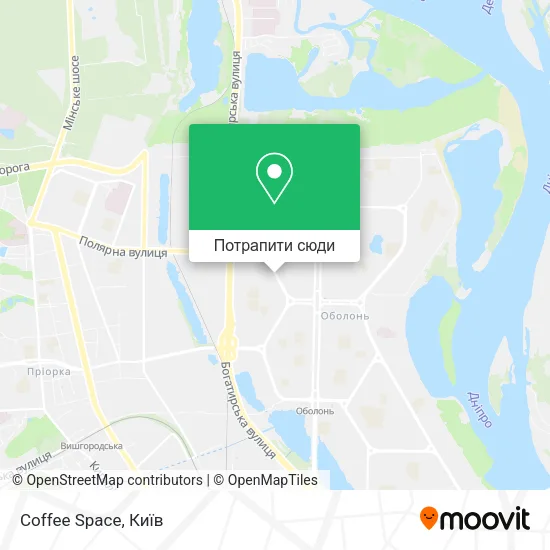 Карта Coffee Space
