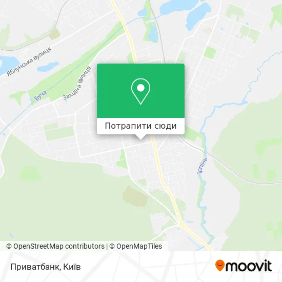 Карта Приватбанк
