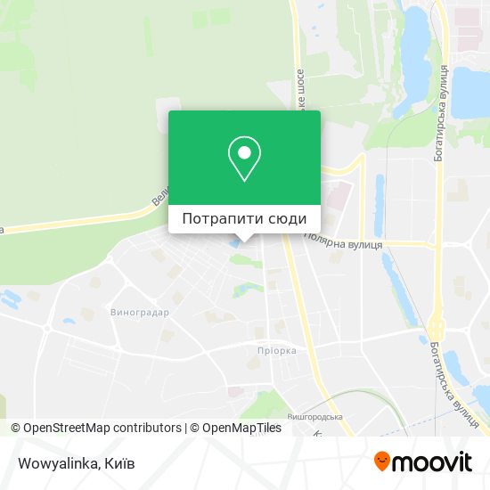 Карта Wowyalinka