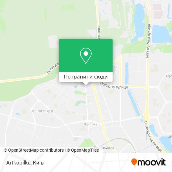 Карта Artkopilka