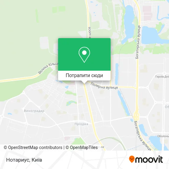 Карта Нотариус