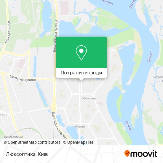 Карта Люксоптика