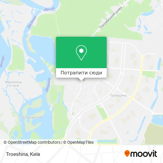 Карта Troeshina