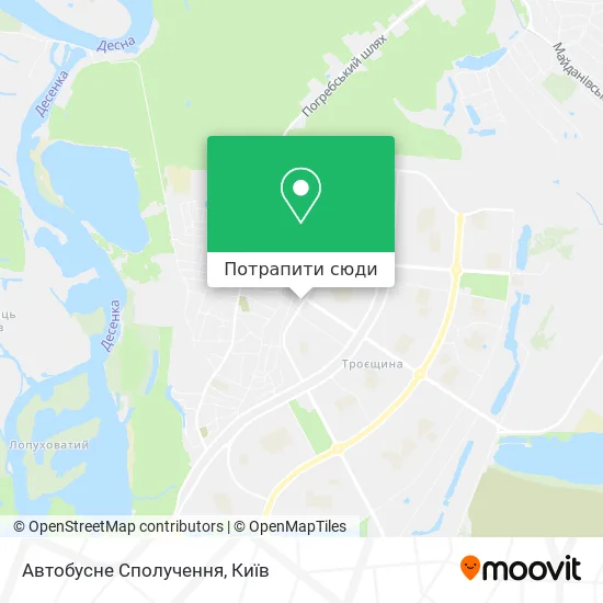 Карта Автобусне Сполучення