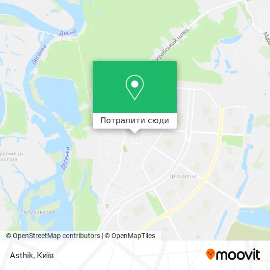 Карта Asthik