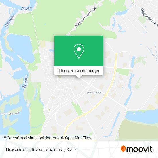 Карта Психолог, Психотерапевт