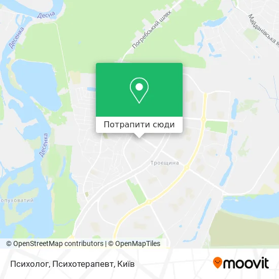 Карта Психолог, Психотерапевт