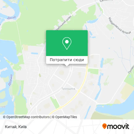 Карта Китай