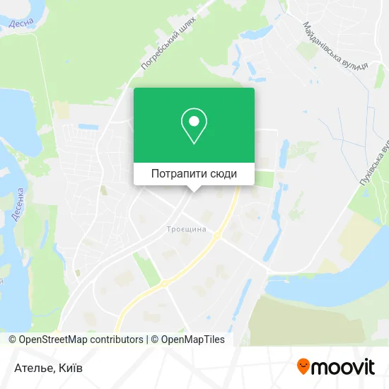 Карта Ателье