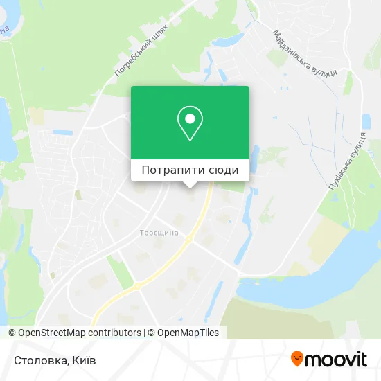 Карта Столовка