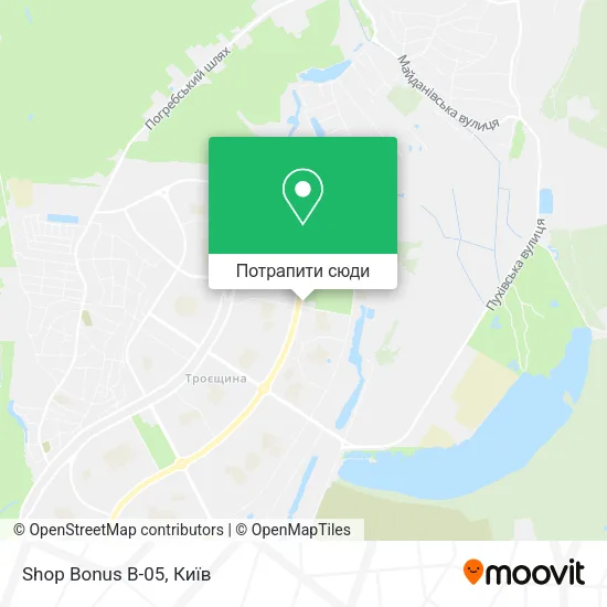 Карта Shop Bonus B-05