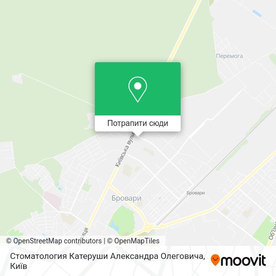 Карта Стоматология Катеруши Александра Олеговича