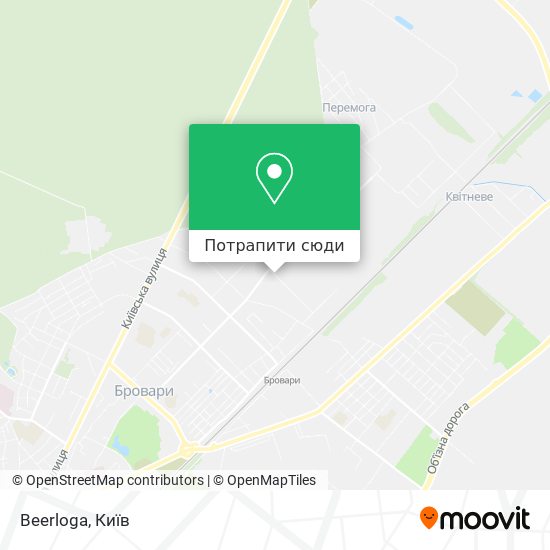 Карта Beerloga