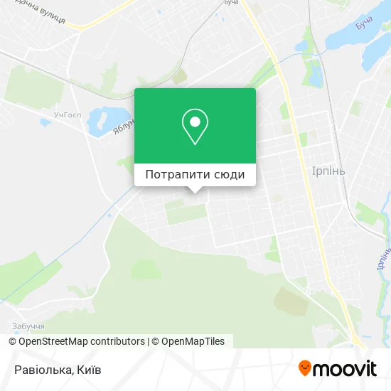 Карта Равіолька