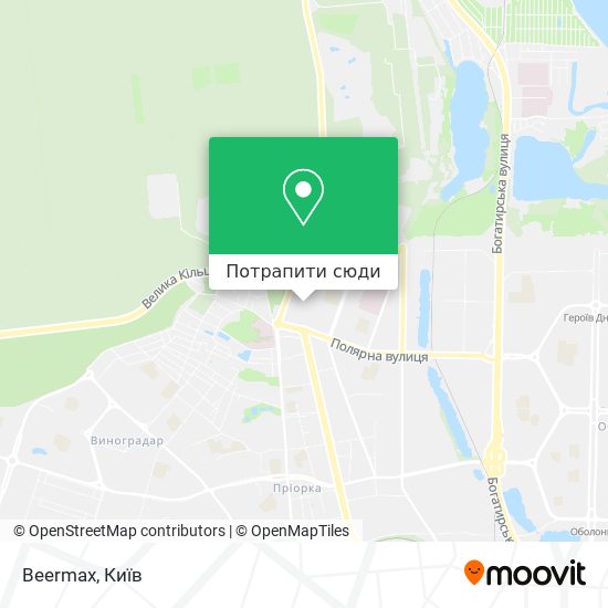 Карта Beermax