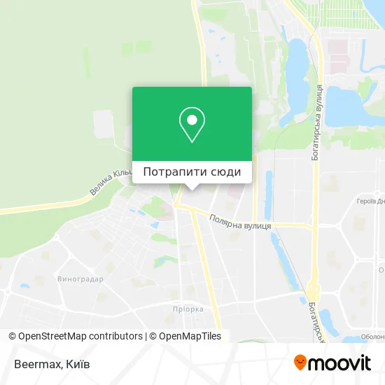 Карта Beermax