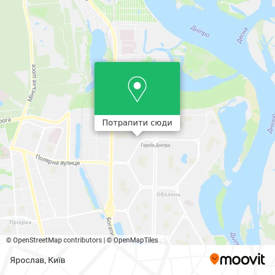 Карта Ярослав