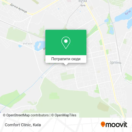 Карта Comfort Clinic