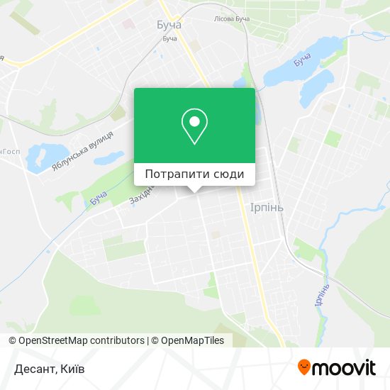 Карта Десант