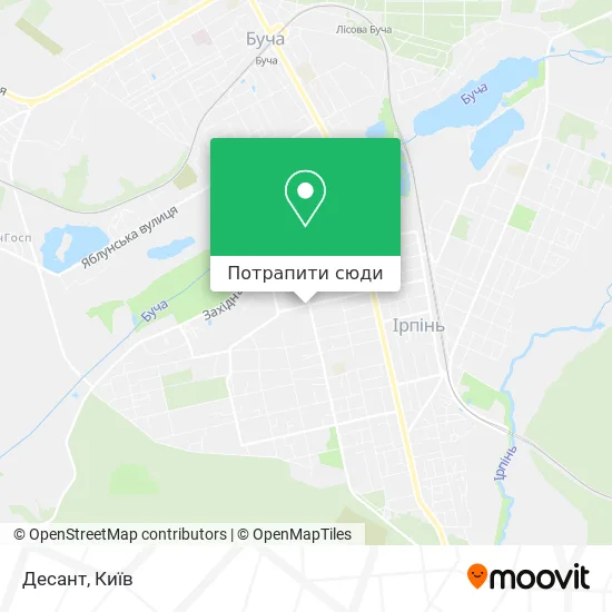 Карта Десант