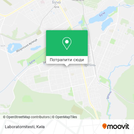 Карта Laboratornitesti