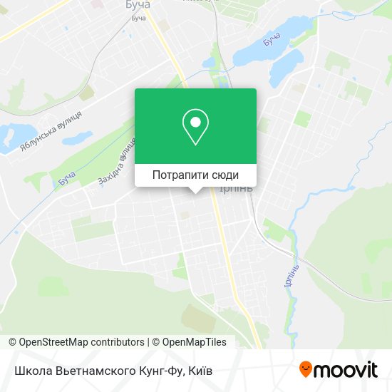 Карта Школа Вьетнамского Кунг-Фу