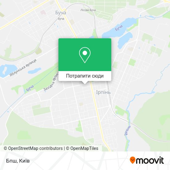 Карта Бпш