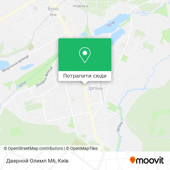 Карта Дверной Олимп М6