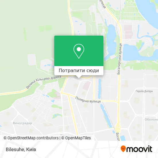 Карта Bilesuhe