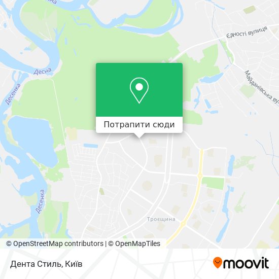 Карта Дента Стиль