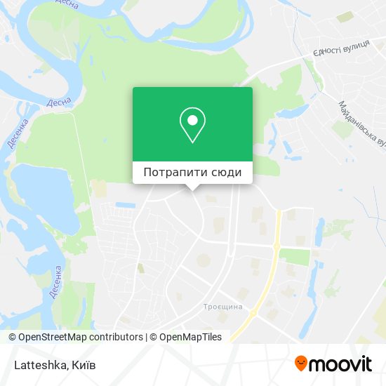 Карта Latteshka