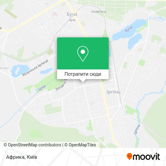 Карта Африка