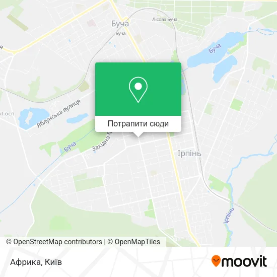Карта Африка