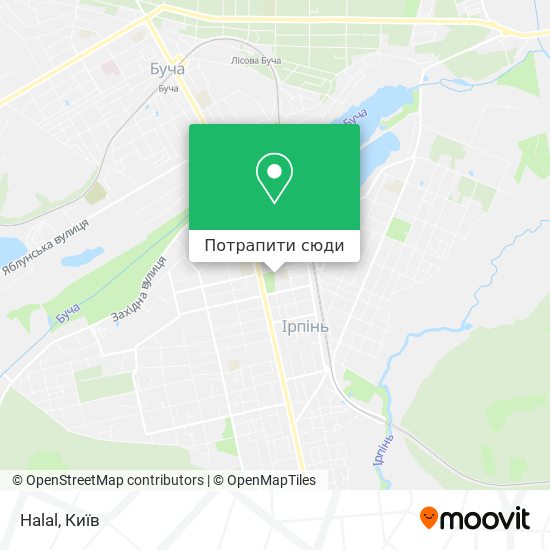 Карта Halal