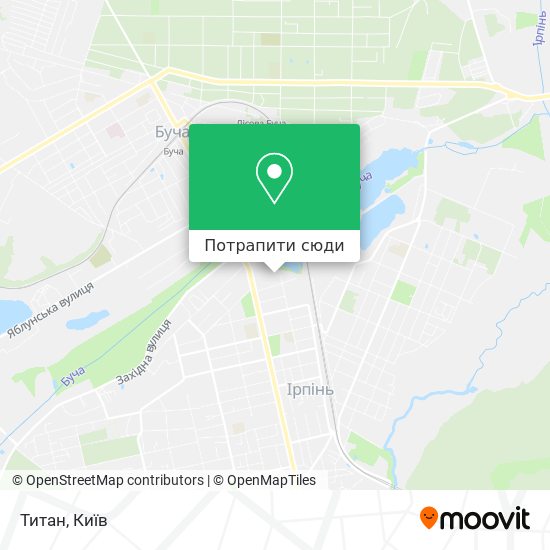 Карта Титан