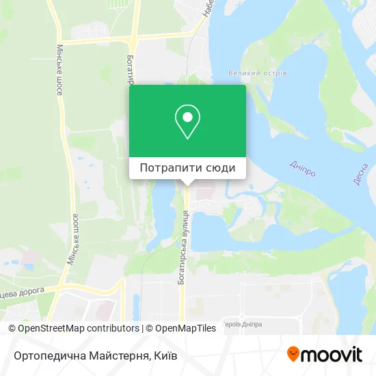 Карта Ортопедична Майстерня