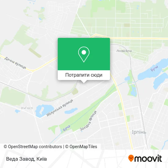 Карта Веда Завод